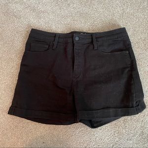 Universal thread black jean shorts